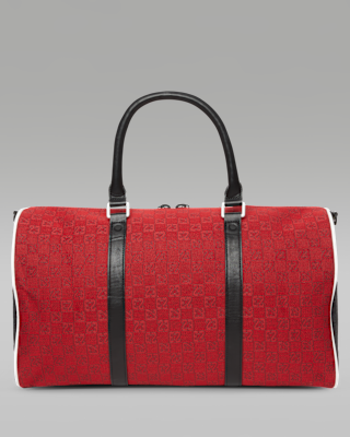バッグ Nike Jordan Monogram Duffle Bag Black Jordan Monogram Duffle Bag Black/Grey Men's - SS25 - US